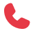 Red phone icon
